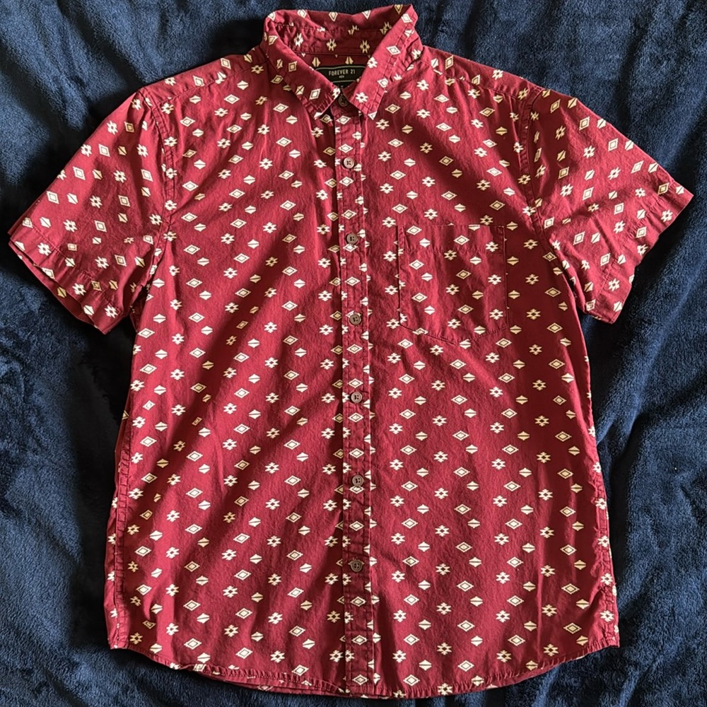 Forever 21 short sleeve dress shirt